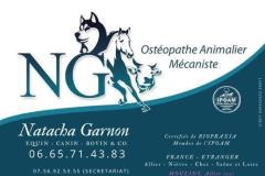 Natacha Garnon Ostéopathe animalier, mécaniste