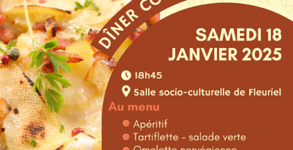 Soirée tartiflette et dîner conté