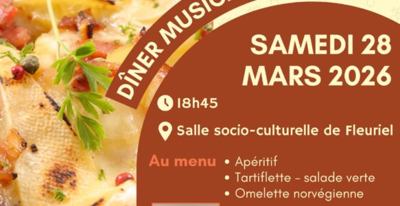 Dîner musical et tartiflette