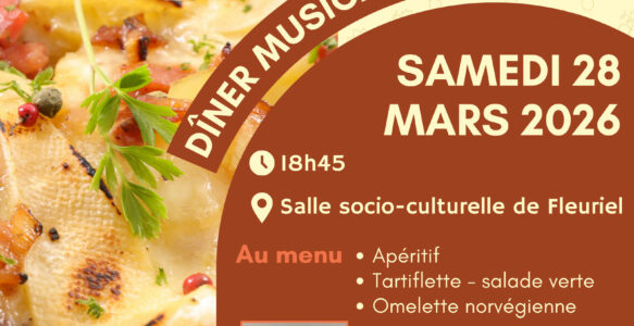 Dîner musical et tartiflette
